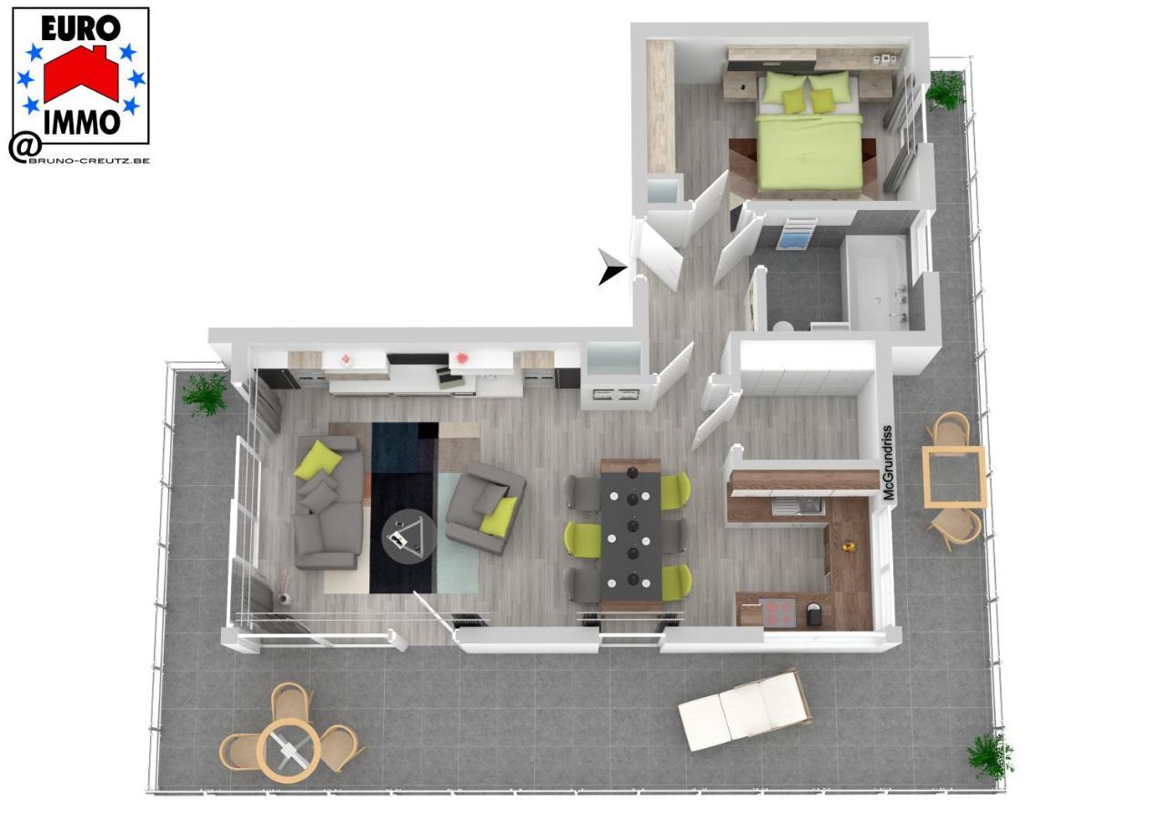 Hotel Penthouse Lebierre Malmedy Zewnętrze zdjęcie